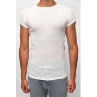 Thermo shirt short sleeve white
