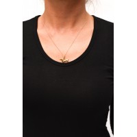 TOP S DLHÝM RUKÁVOM Black